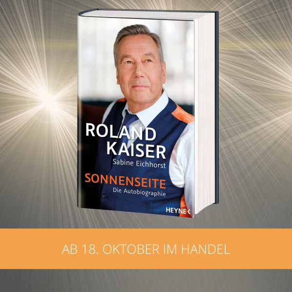 Roland Kaisers Autobiografie Sonnenseite erscheint am 18. Oktober